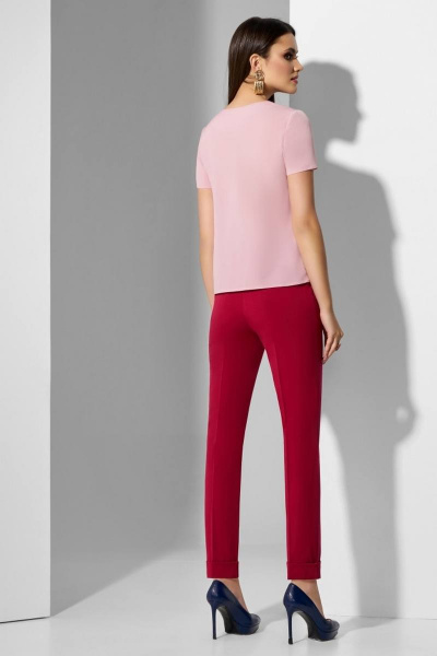 Блуза, брюки, жакет Lissana 3626 розовый_павлин - фото 5