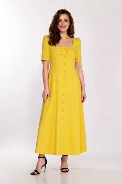 Платье LaKona 1441 лимон - фото 2