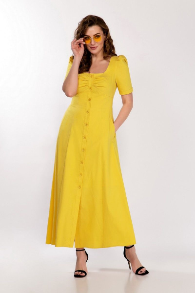 Платье LaKona 1441 лимон - фото 1