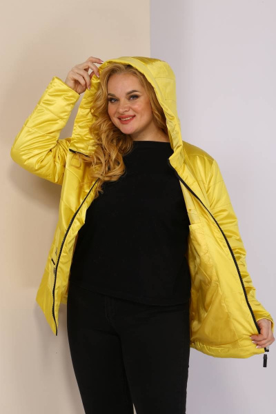 Куртка Shetti 2063 желтый - фото 4