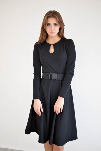 Платье Atelero 1016 черный - фото 1