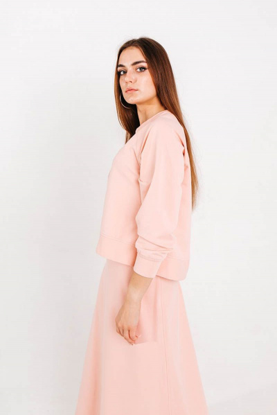 Свитшот, юбка Atelero 1024 розовый - фото 4