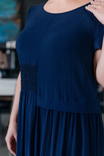 Платье ASV 2401 темно-синий - фото 7