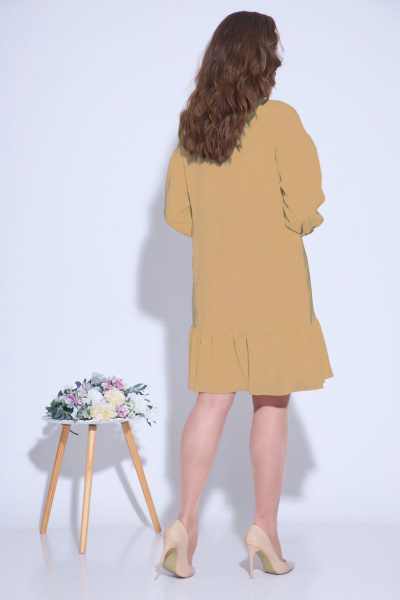 Платье Fortuna. Шан-Жан 705 бежевый - фото 3