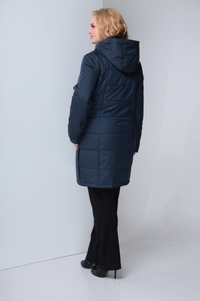 Пальто Shetti 2065 синий - фото 5