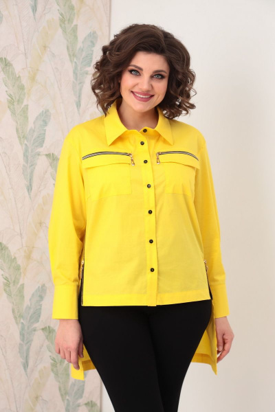 Рубашка Solomeya Lux 897 желтый - фото 1