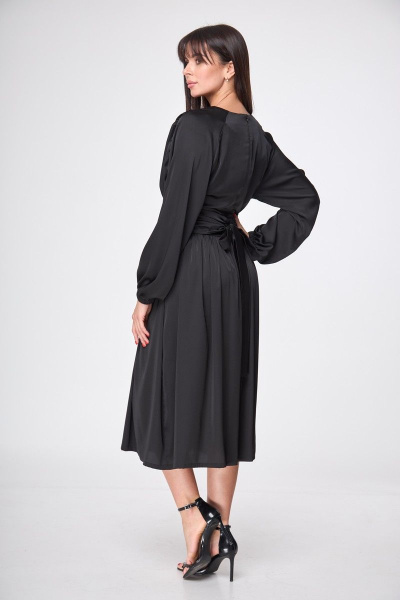 Платье Anelli 1204 черный - фото 8