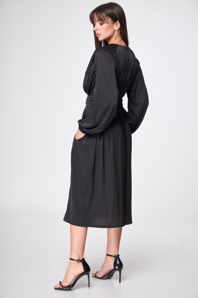 Платье Anelli 1204 черный - фото 6