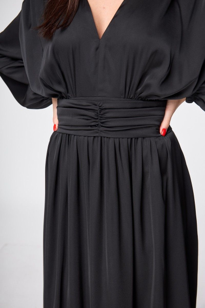 Платье Anelli 1204 черный - фото 4