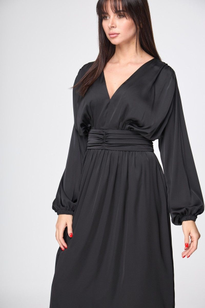 Платье Anelli 1204 черный - фото 3