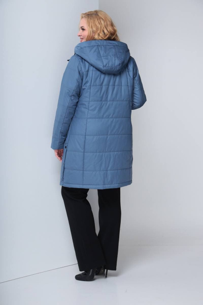 Пальто Shetti 2065-1 голубой - фото 4