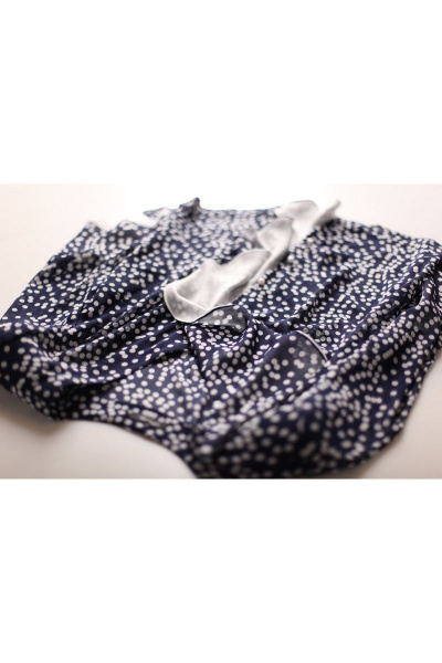 Блуза, юбка Pretty 843 синий - фото 3