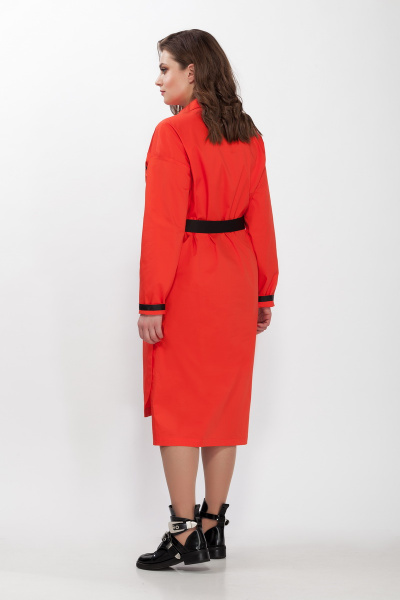 Платье Prestige 3621/170 оранжевый - фото 2