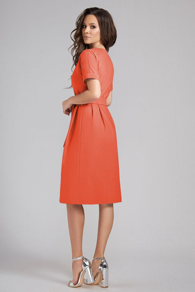 Платье AYZE 10-33 морковный - фото 2