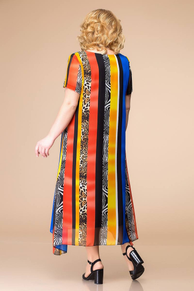 Платье Romanovich Style 1-1332 синяя_полоска - фото 2