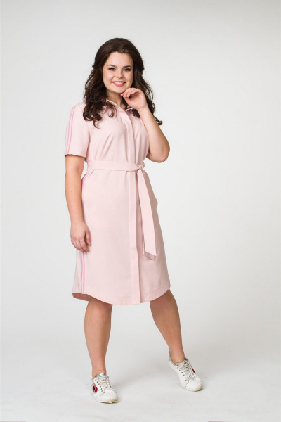 Платье Amelia Lux - Kelen 3085 розовый - фото 2