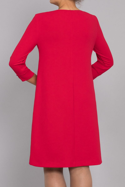 Платье Galean Style 690 красный - фото 2