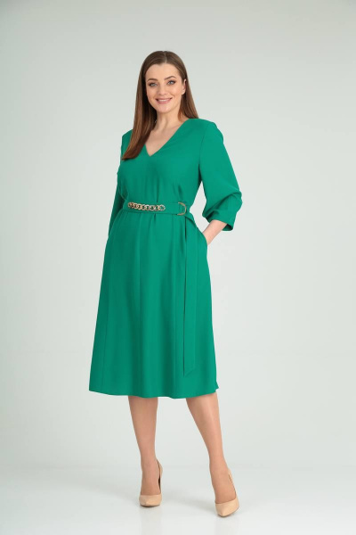 Платье TVIN 4026 зеленый - фото 3