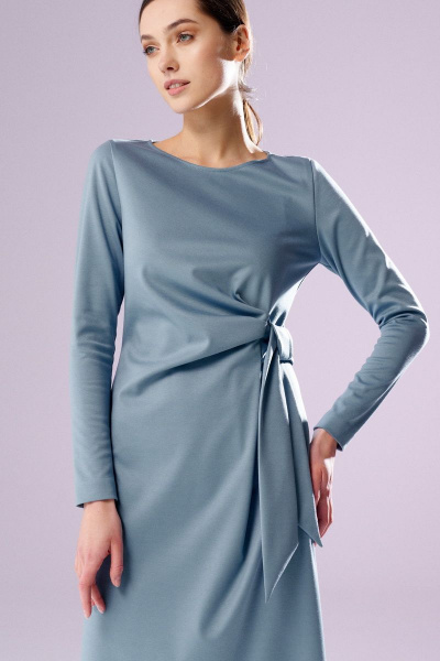 Платье Prestige 4410/170 серо-голубой - фото 2