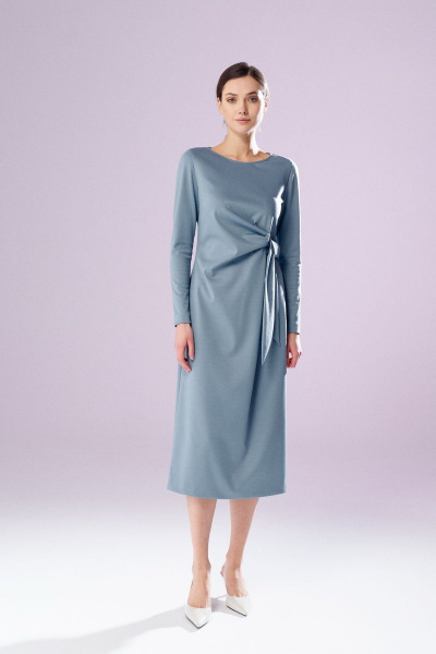 Платье Prestige 4410/170 серо-голубой - фото 1