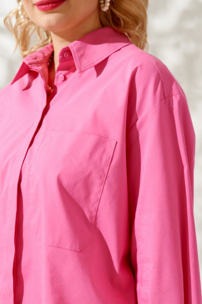 Блуза KOKOdea 211440 розовый - фото 8
