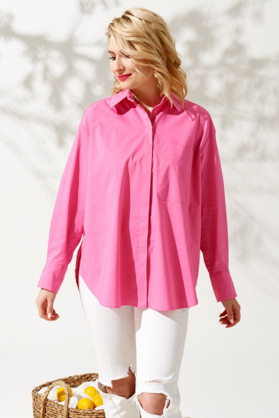 Блуза KOKOdea 211440 розовый - фото 4