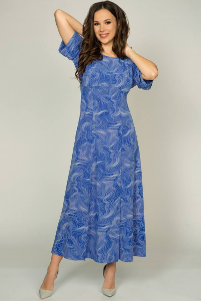 Платье Teffi Style L-1386 волна - фото 1
