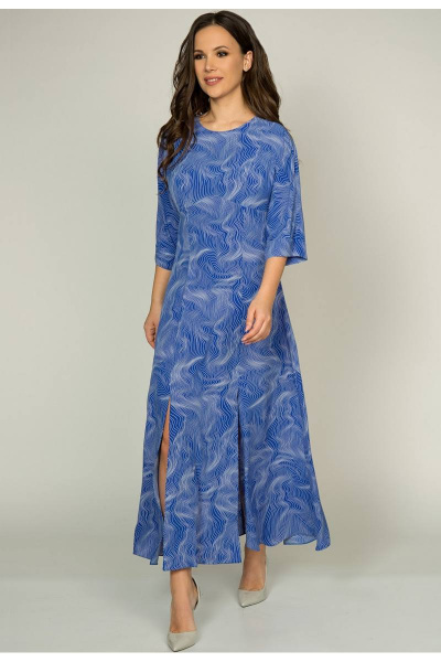 Платье Teffi Style L-1386 волна - фото 2