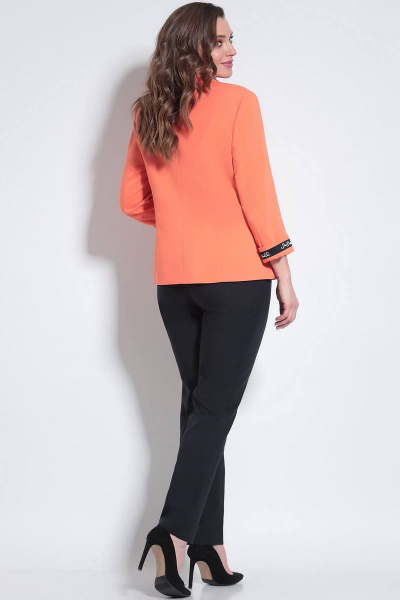 Блуза, брюки, жакет LeNata 31199 оранжевый - фото 4