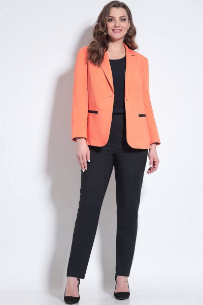 Блуза, брюки, жакет LeNata 31199 оранжевый - фото 1