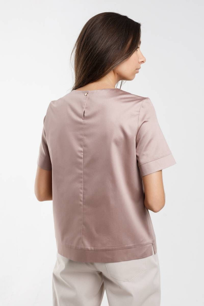 Блуза Madech 212290 светло-коричневый - фото 2