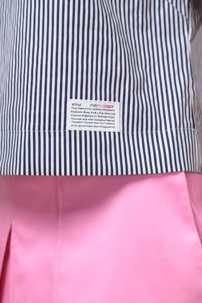 Блуза, брюки Romanovich Style 2-1971 полоска/розовый - фото 5