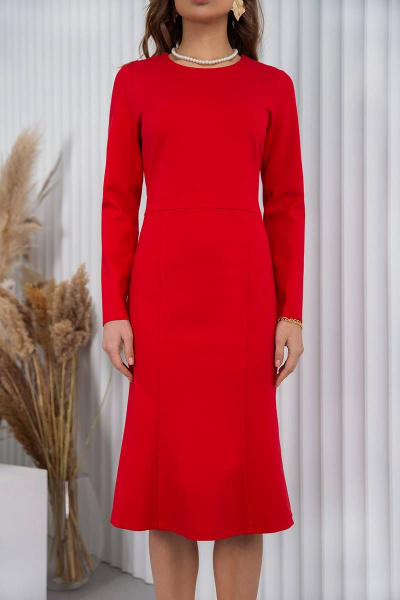 Платье Daloria 1872R красный - фото 4