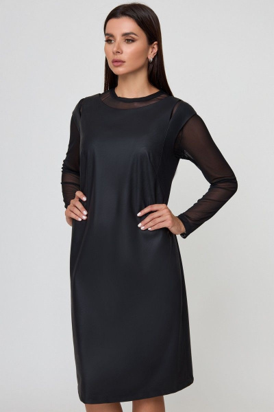 Платье Anelli 1099 черный - фото 3