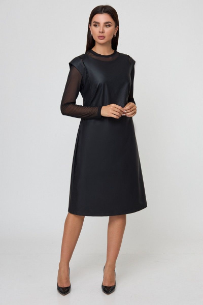 Платье Anelli 1099 черный - фото 2