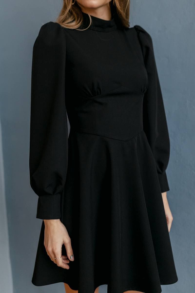 Платье KRASA - Danaida 294-22 черный - фото 4