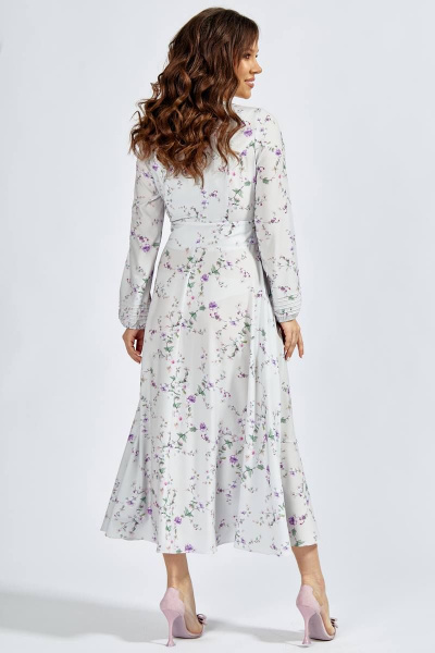 Платье Teffi Style L-1417 цветы_на_лунном - фото 3