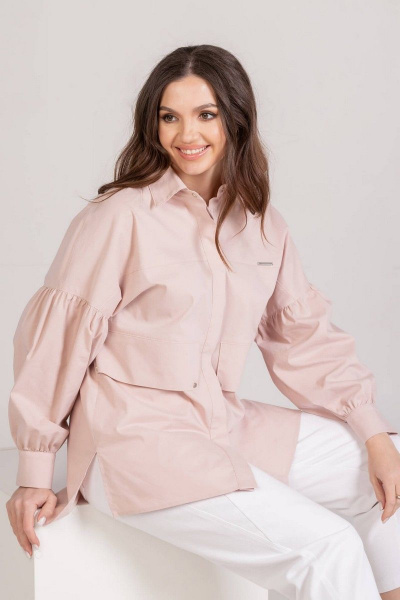 Блуза Angelina 714 пудра - фото 1