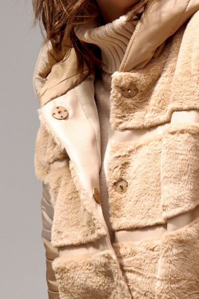 Куртка IVA 1360 бежевый - фото 8