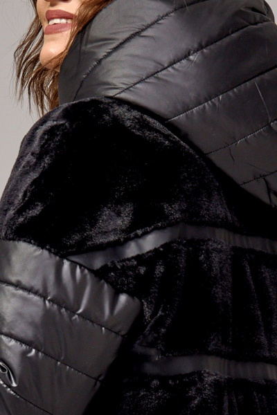 Куртка IVA 1360 черный - фото 6