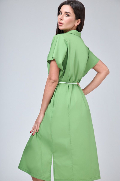 Платье Anelli 1228 зелень - фото 5