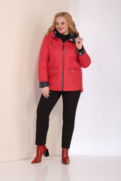 Куртка Shetti 2073 красный - фото 3