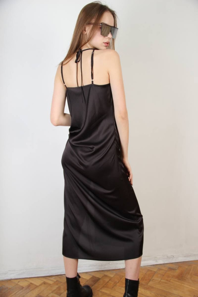 Платье TSURAN DR3DBL003 черный - фото 9