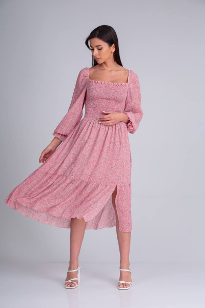 Платье Verita 2158 розовый - фото 2