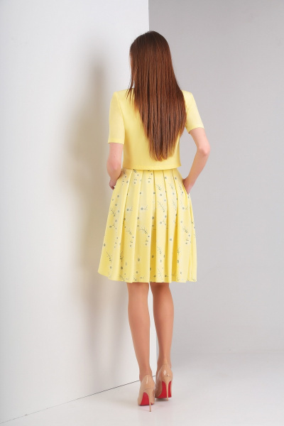 Жакет, платье Милора-стиль 390 желтый - фото 3