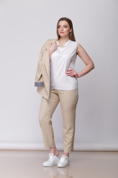 Блуза, брюки, жакет Anna Majewska 1201 FF - фото 3