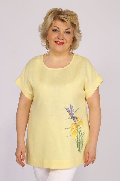 Блуза Djerza 033 желтый - фото 1