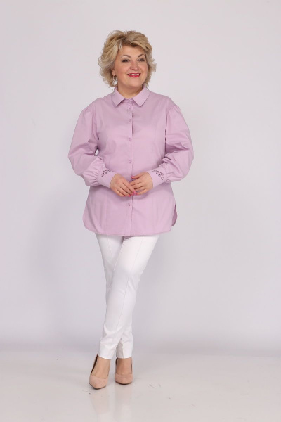 Блуза Djerza 089А розовый - фото 1
