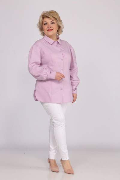 Блуза Djerza 089А розовый - фото 5