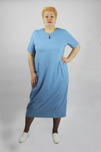 Платье Полесье С4710-20 0С2232-Д43 164 порселайн - фото 1